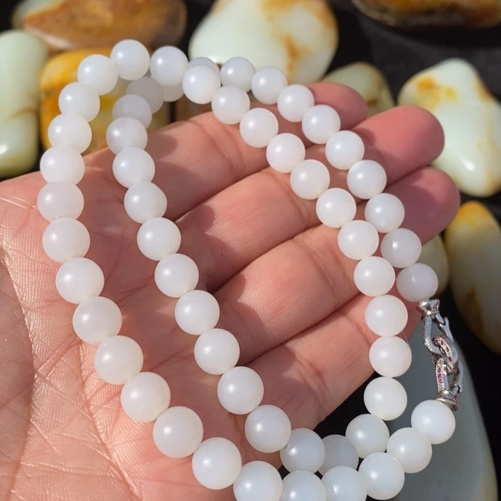 和田玉手链未镶嵌