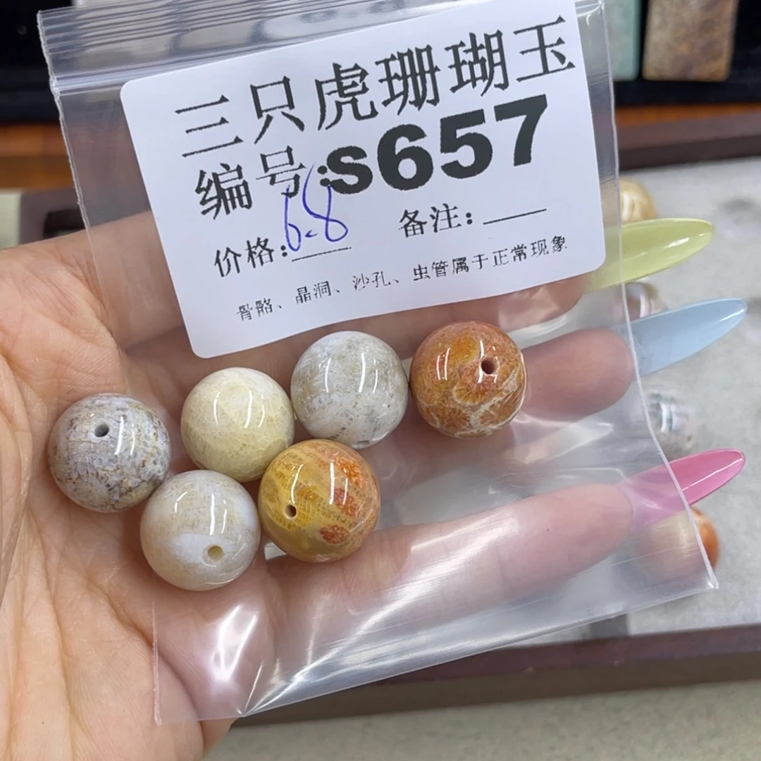 不***嘟硅化珊瑚（珊瑚玉）h银S925镀金镶嵌