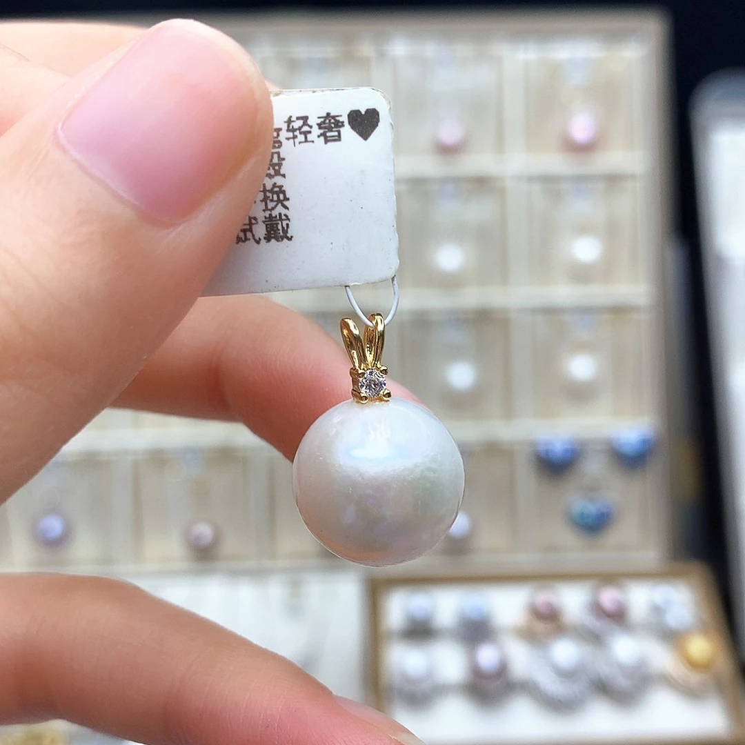 淡水珍珠合金颈饰