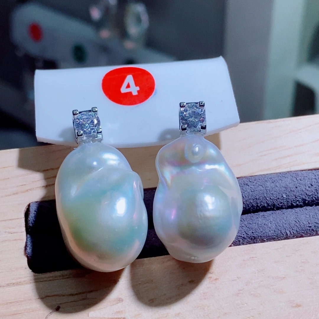 小***宝银S925镶嵌其他淡水珍珠