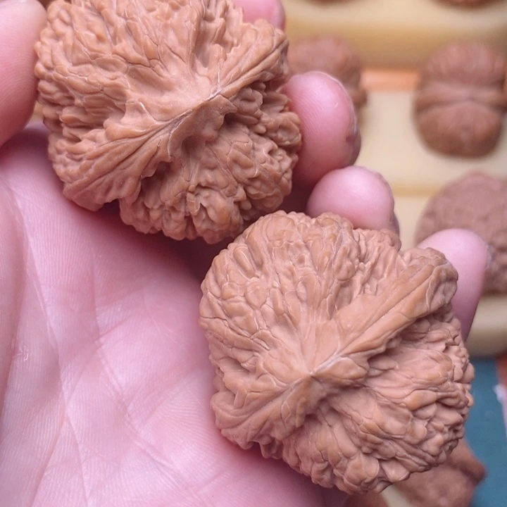 文玩核桃把件44全品筷子棱核尊