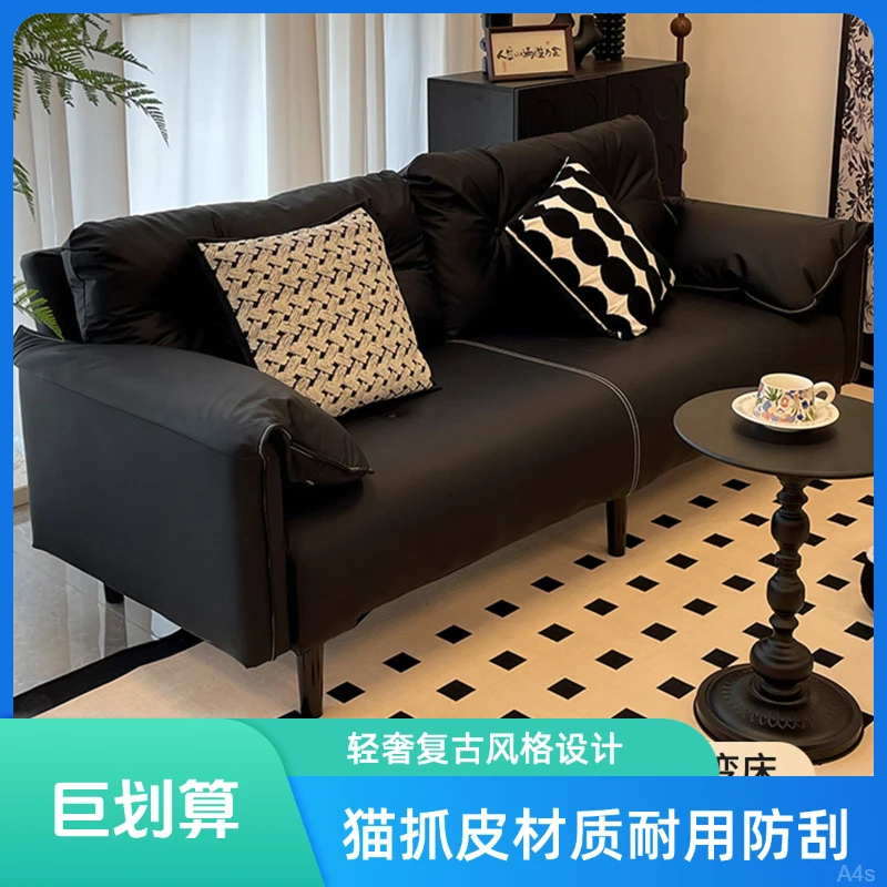 可折叠沙发床两用乳胶公寓小户型多功能双人家用客厅布艺懒人沙发