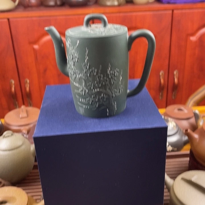 紫砂茶壶处理一把