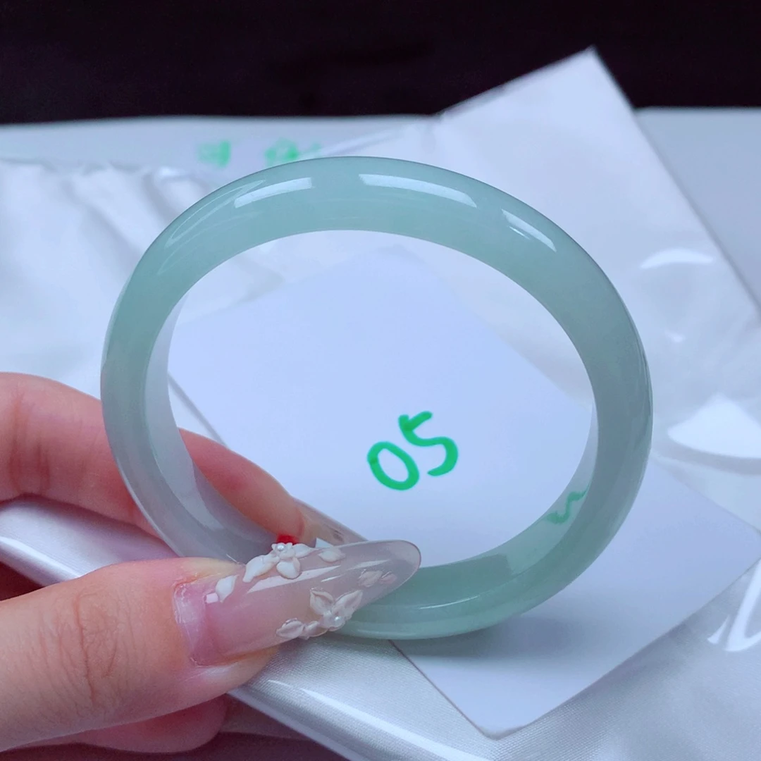 未镶嵌手镯翡翠天然缅甸翡翠A货手镯 05号贵妃