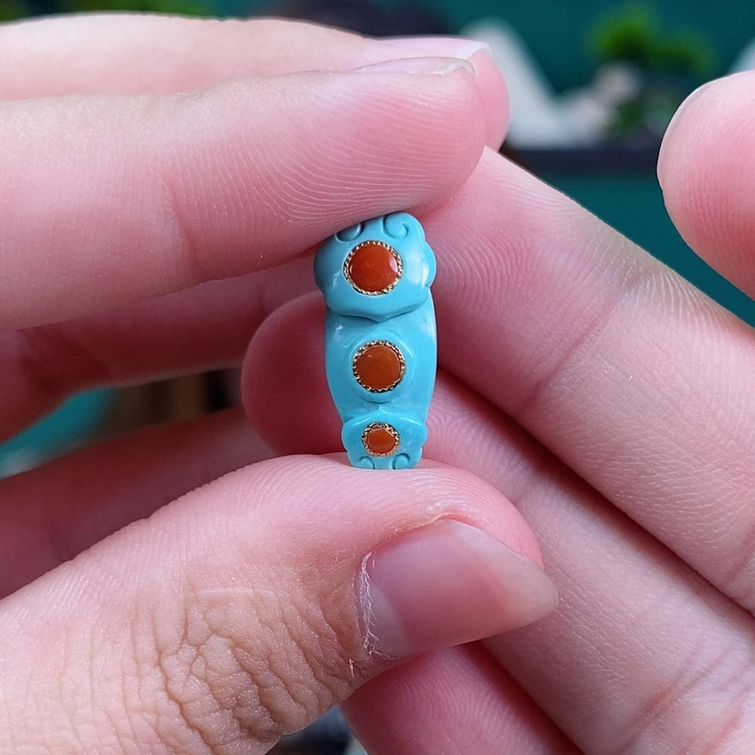 绿松石珠宝奇石未镶嵌