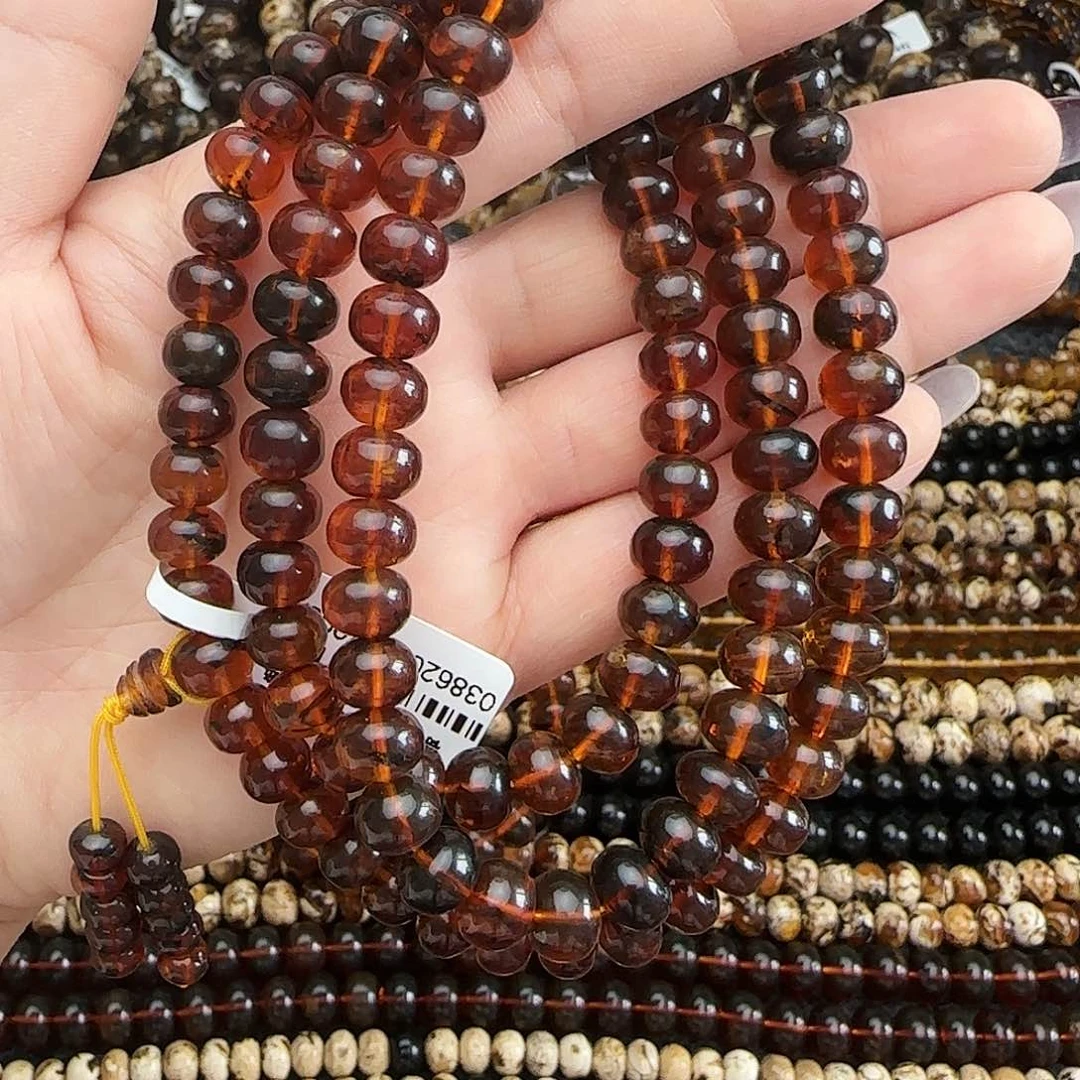 未镶嵌琥珀手串惜*抚顺琥珀