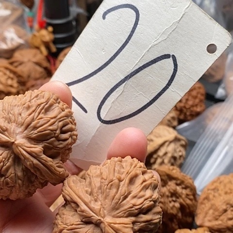 桃核吊坠43全品闷白