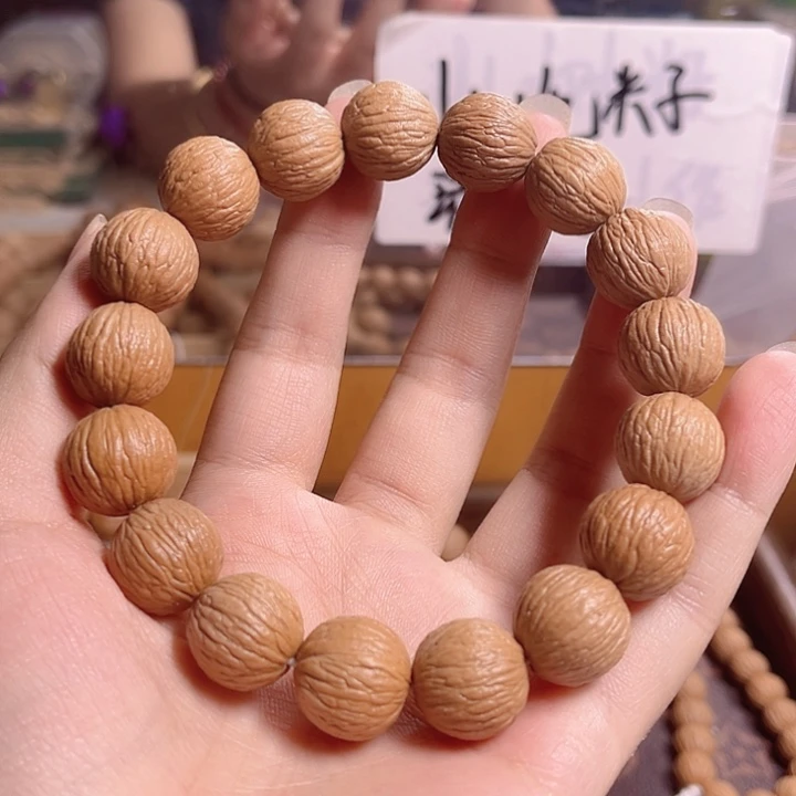 猴头核桃手串龙珠