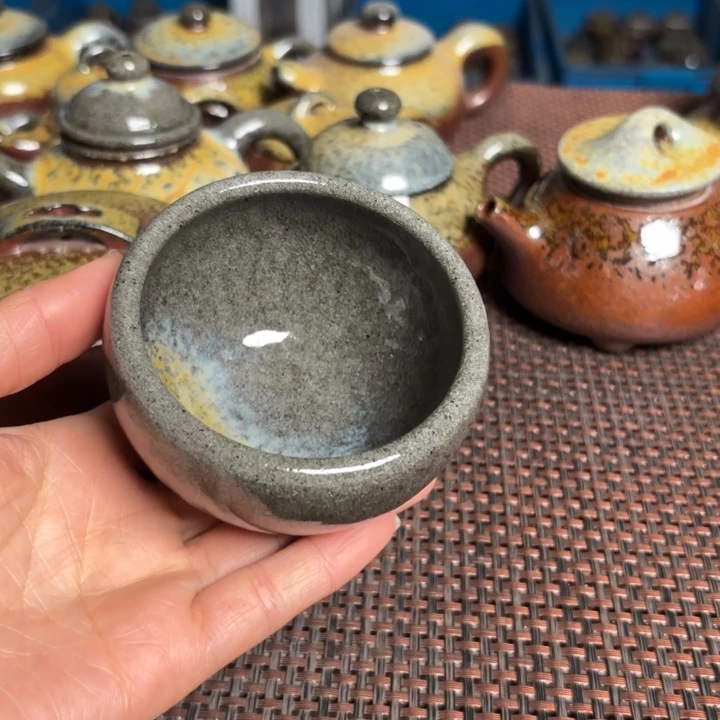 茶壶紫砂开片小杯100 C