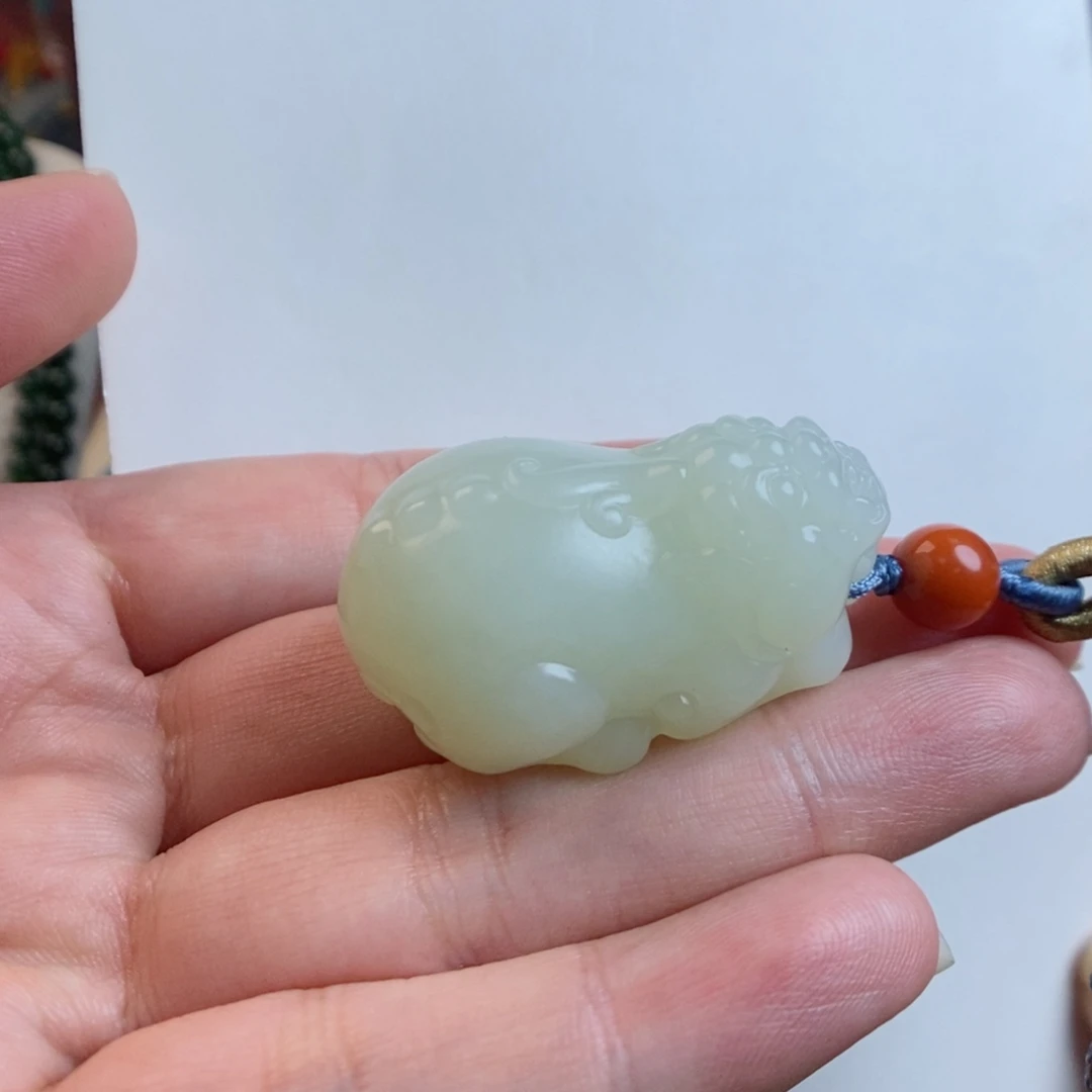 和田玉颈饰未镶嵌米达