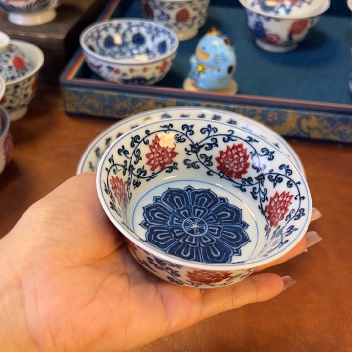 瓷片景德镇陶瓷手工手绘