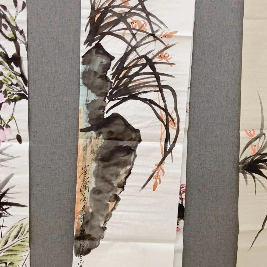 天***勤国画手写手绘作品90