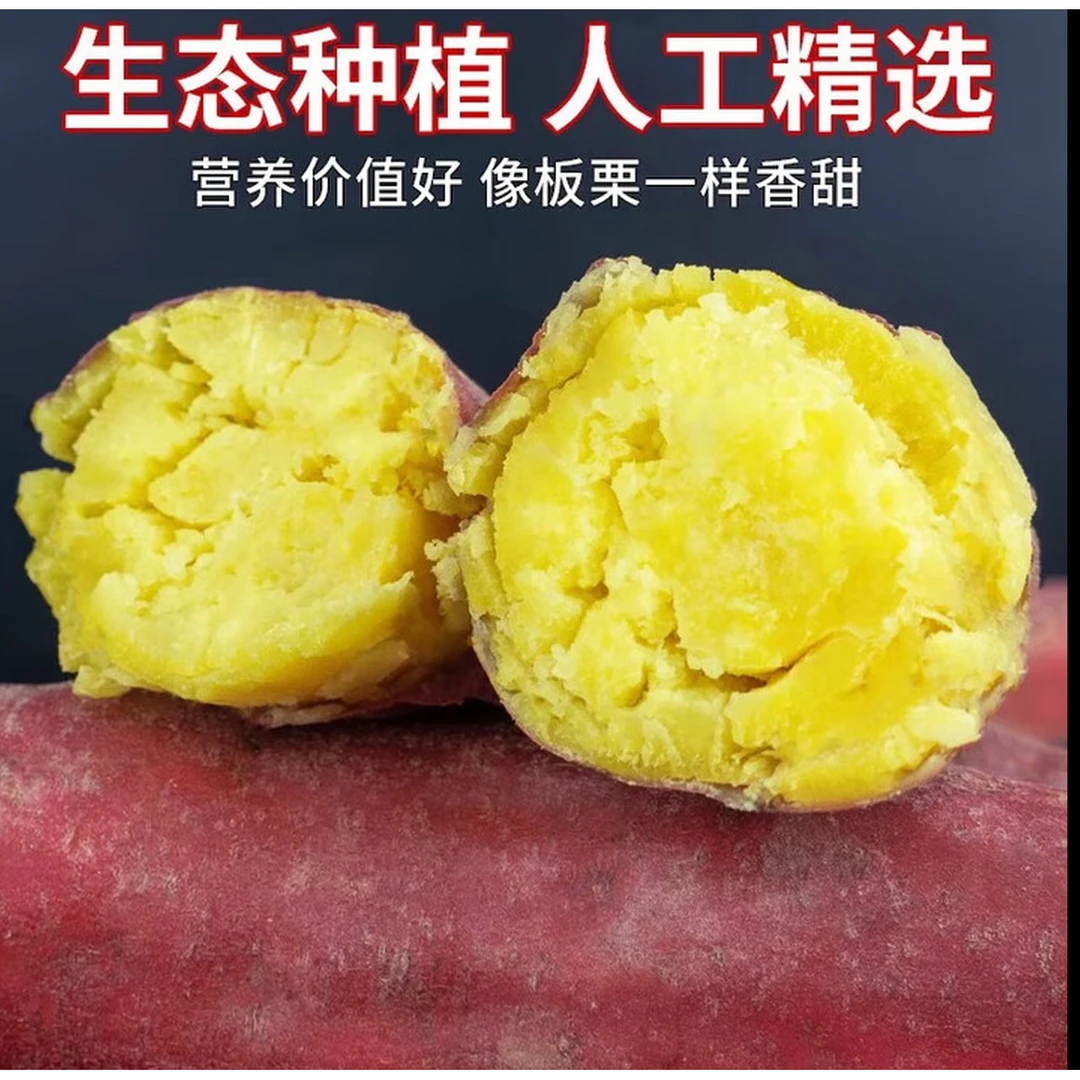【买3送2到手5斤】红薯新鲜现挖软糯香甜正宗板栗红薯特好吃