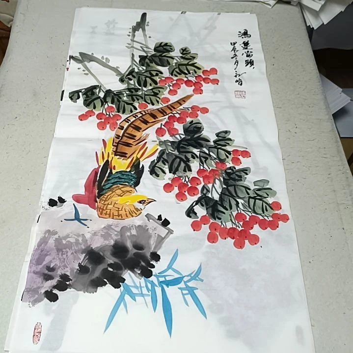 国画用****4国画花鸟花鸟国画