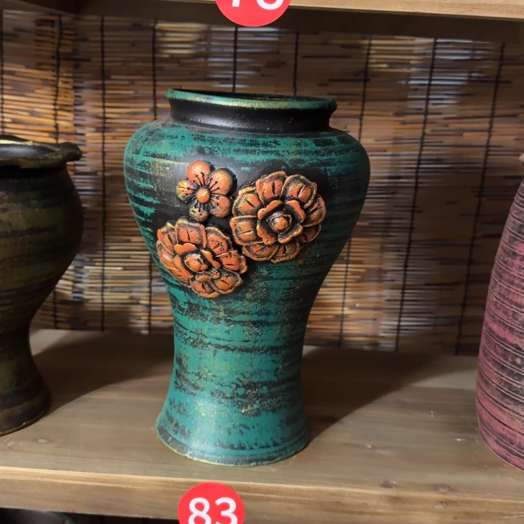 带孔高端浮雕花盆炸炸炸