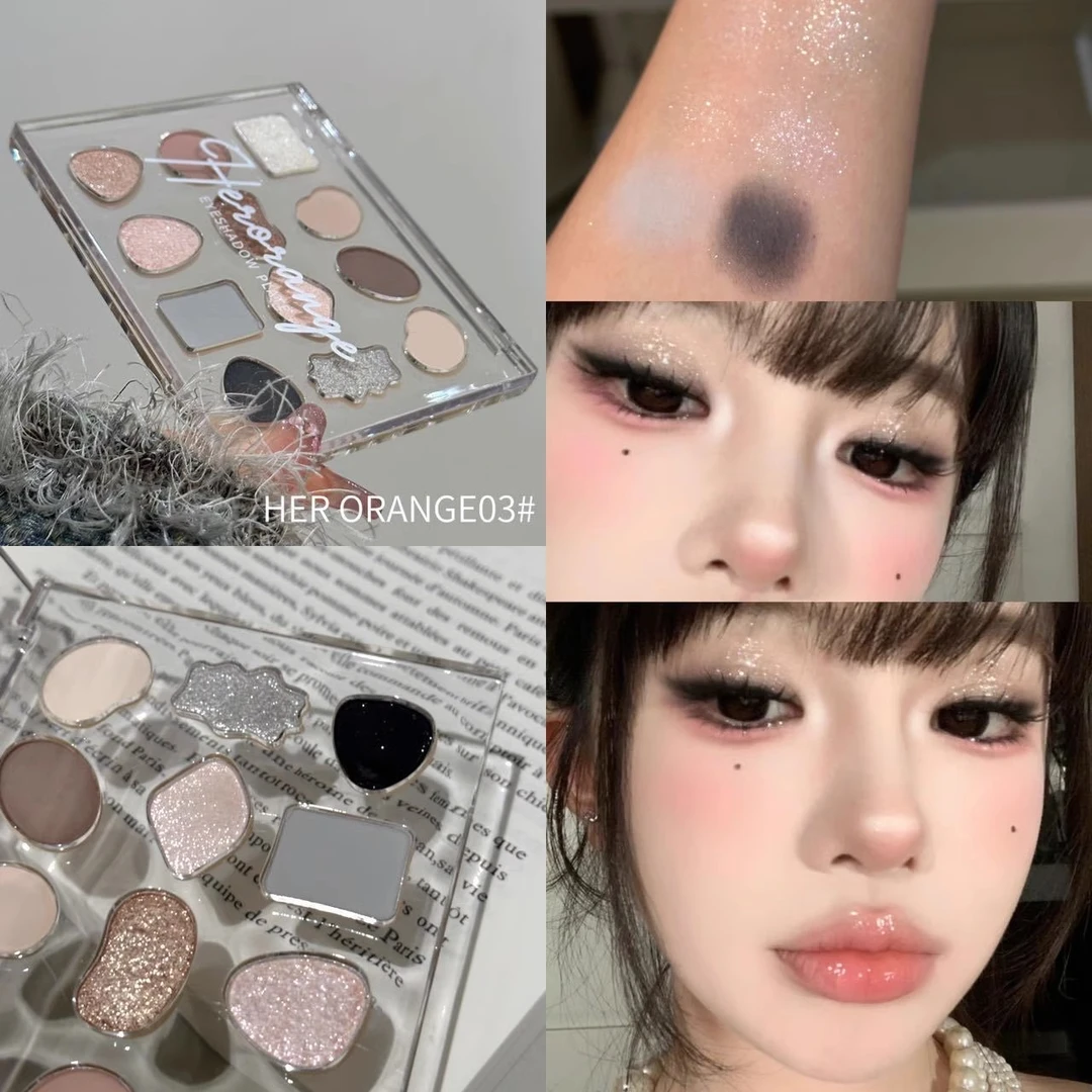 怎么这么好看！小烟熏复古名伶十二色高级感眼影盘百搭不易飞粉