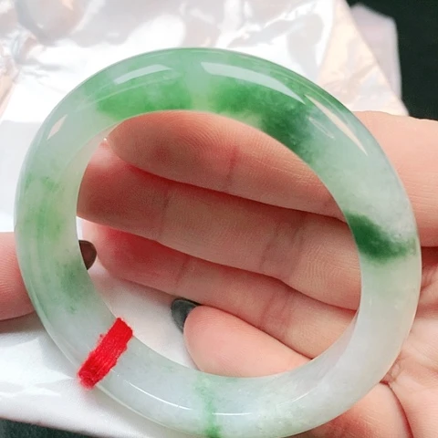未镶嵌手镯翡翠正圈2799
