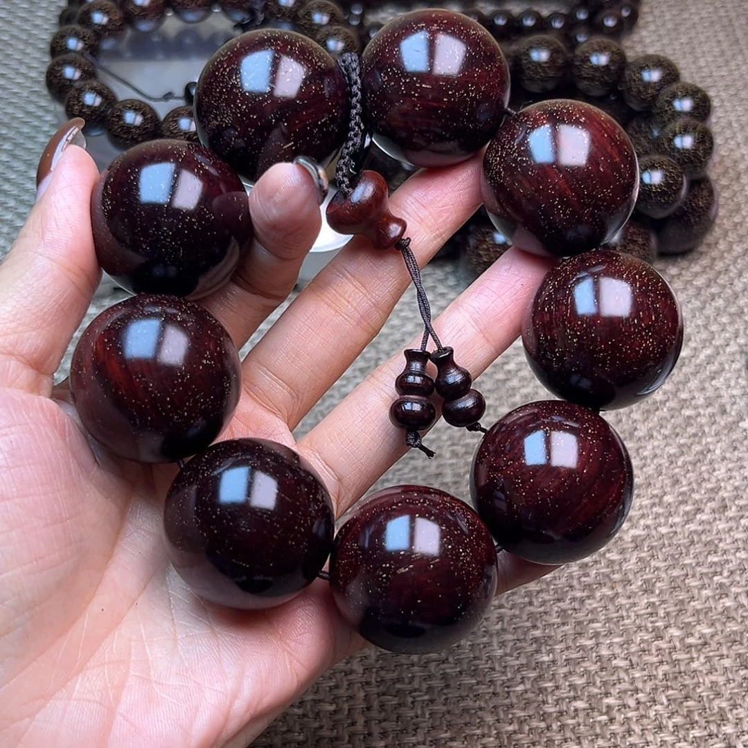 檀香紫檀（小叶紫檀）3.0 9颗小满星