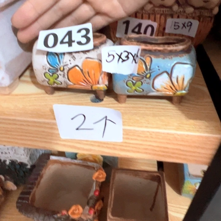 陶瓷多肉花盆15包邮