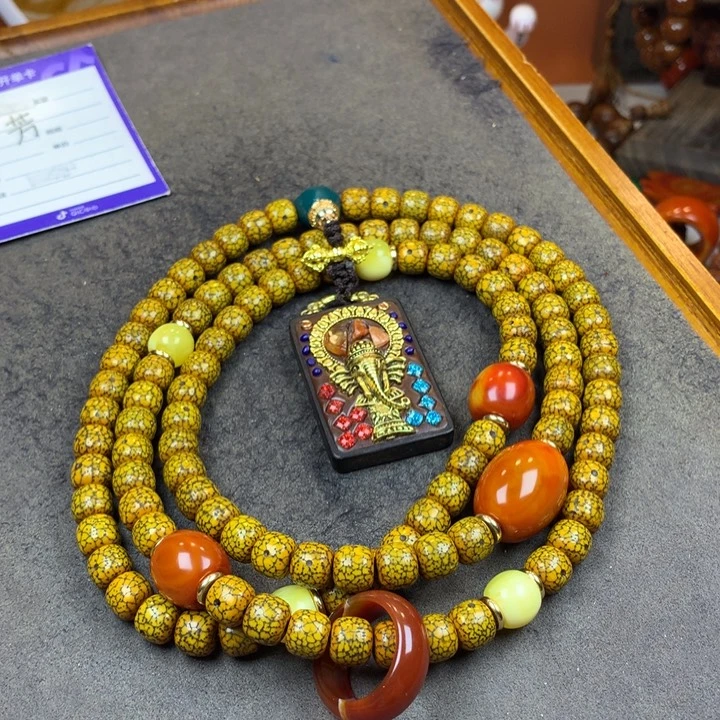 星月菩提吊坠仁**心脖挂