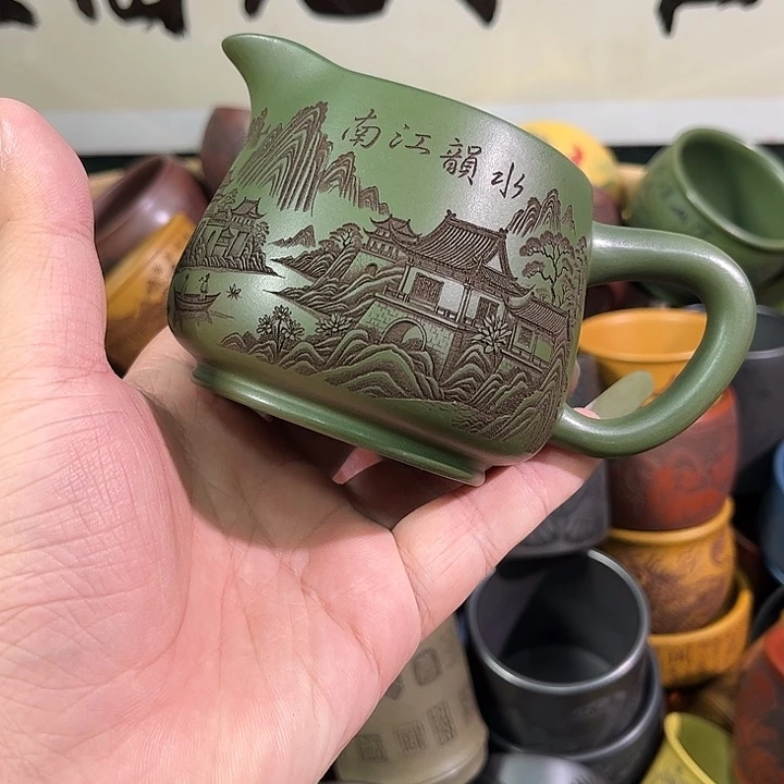 茶杯紫砂全手工紫砂主人杯