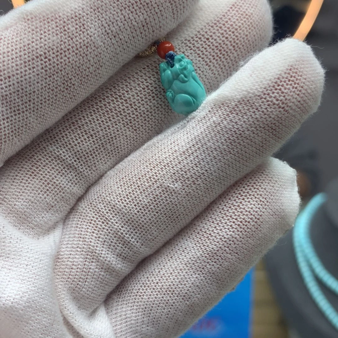 绿松石挂件未镶嵌