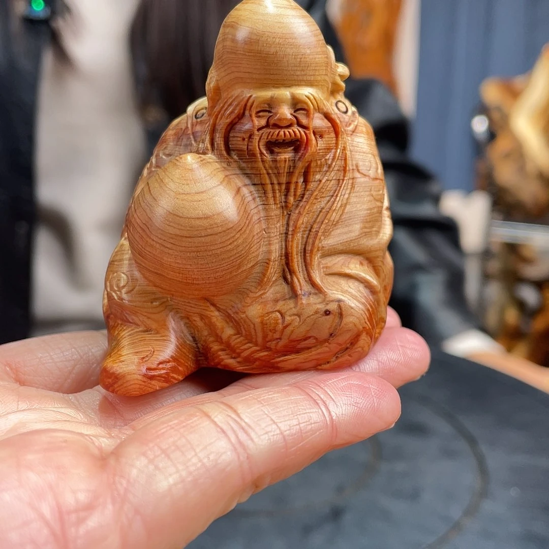 柏木（崖柏）手把件