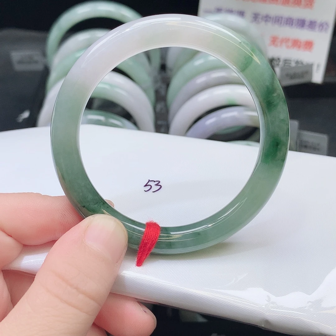 翡翠未镶嵌手镯464