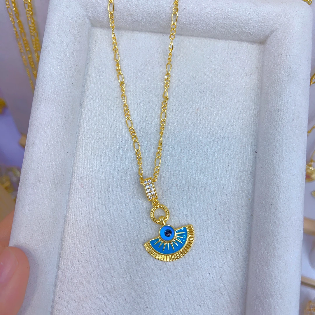 钛钢项链 1365新款项链爆款白搭时尚金色钛钢