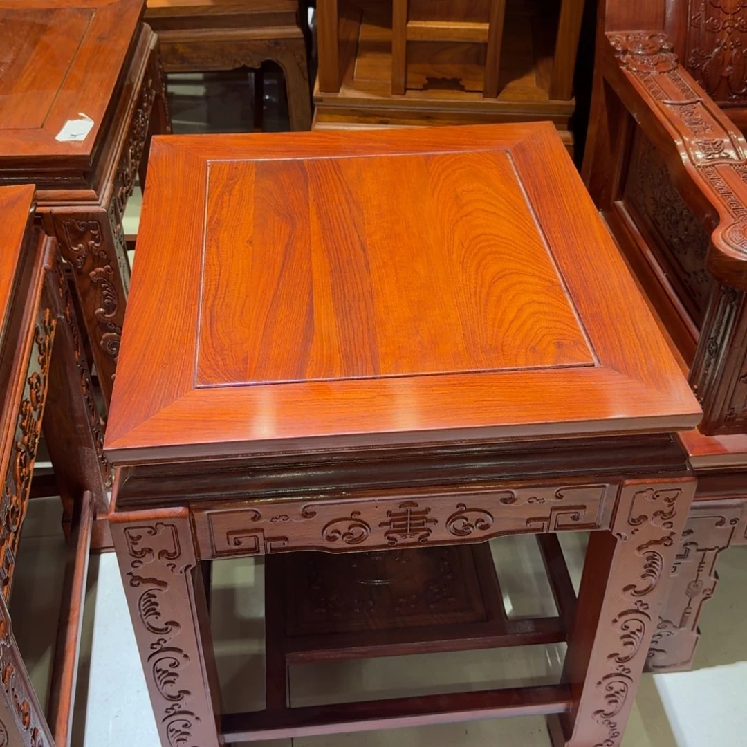 高***家具花梨木类刺猬小茶几一个已挑