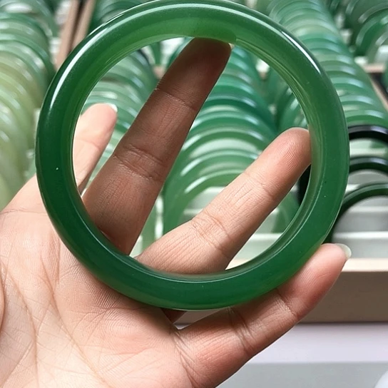 未镶嵌手镯东陵石姜*