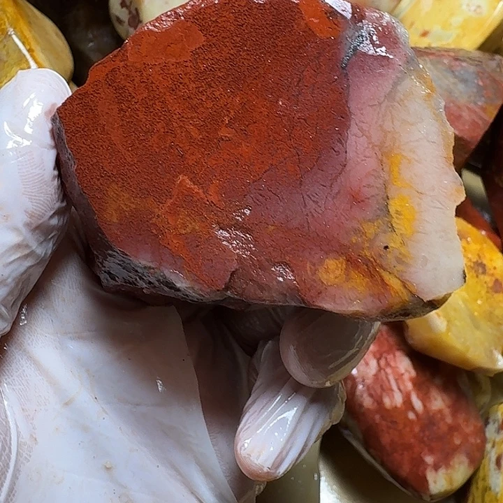 三***七寿山石寿山石的颜色