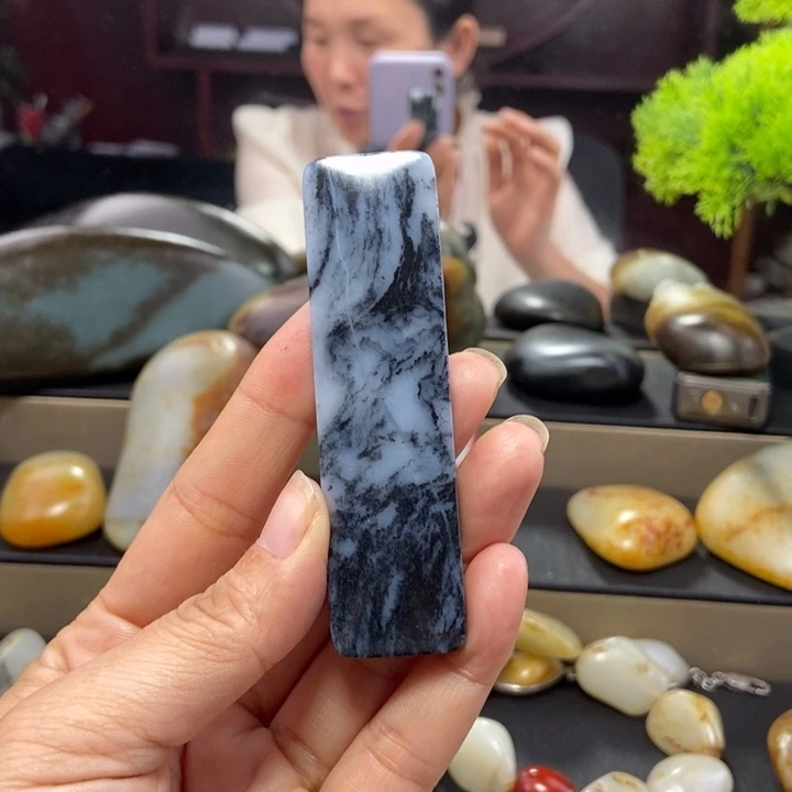 北***树和田玉未镶嵌挂件