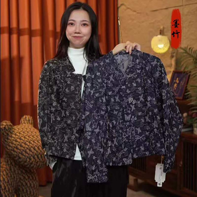 【70474】新中式女装中国风高级感气质女士上衣时尚复古外套