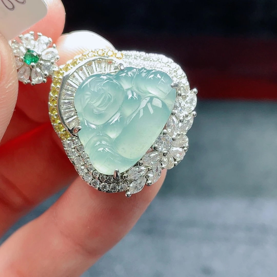 翡翠颈饰未镶嵌186，