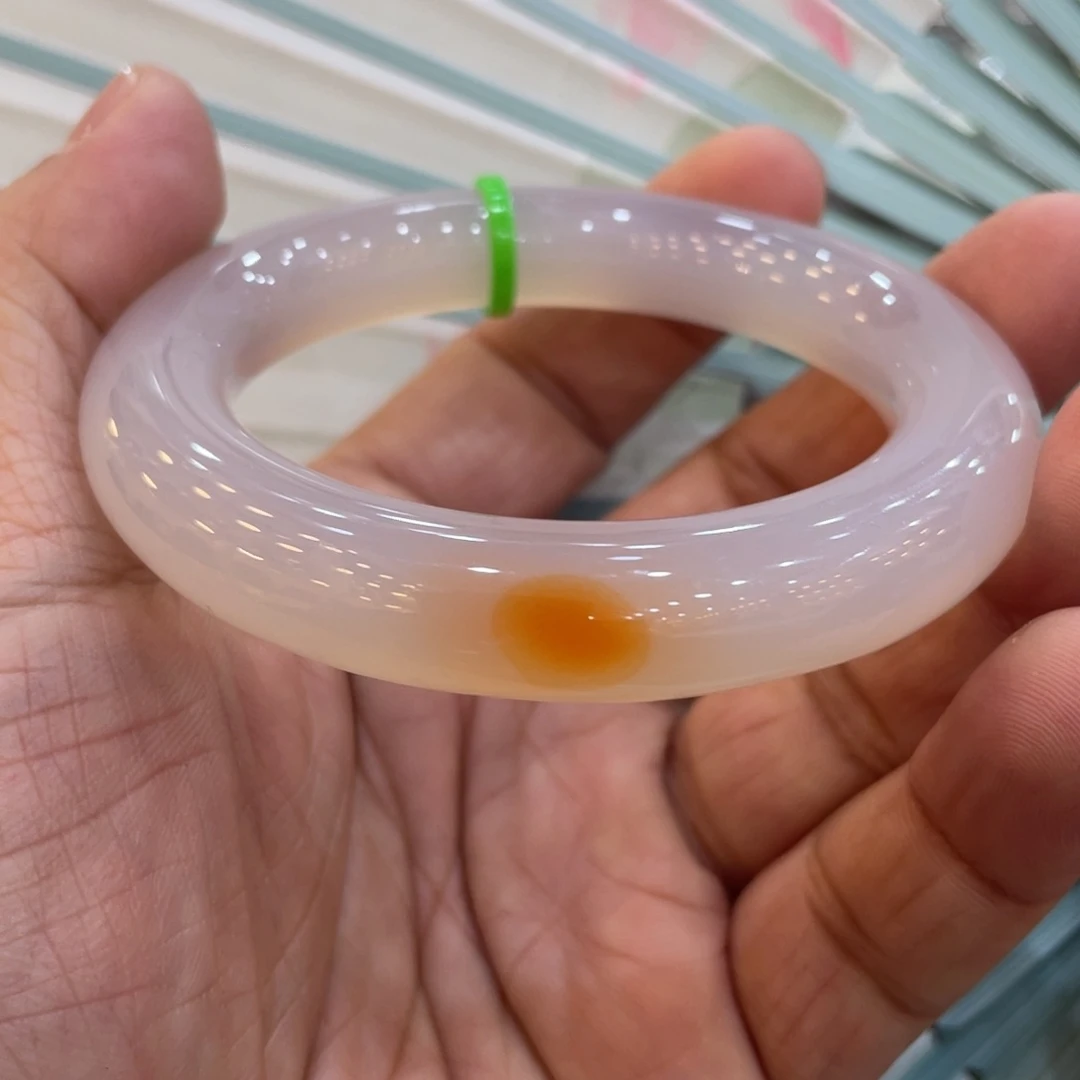 玛瑙/玉髓手镯未镶嵌宁*U