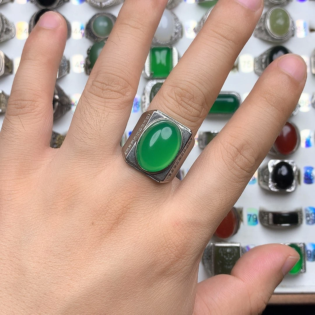 合金戒指玛瑙/玉髓