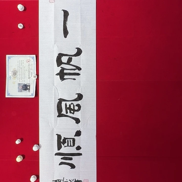 书法赵玉华老师现场书写