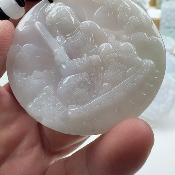 翡翠未镶嵌颈饰天然缅甸A货翡翠