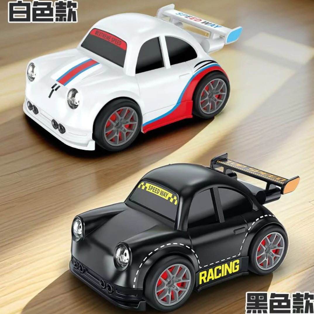 新款桌面迷你智能感应跟随遥控漂移解压电动玩具车男孩节日礼物