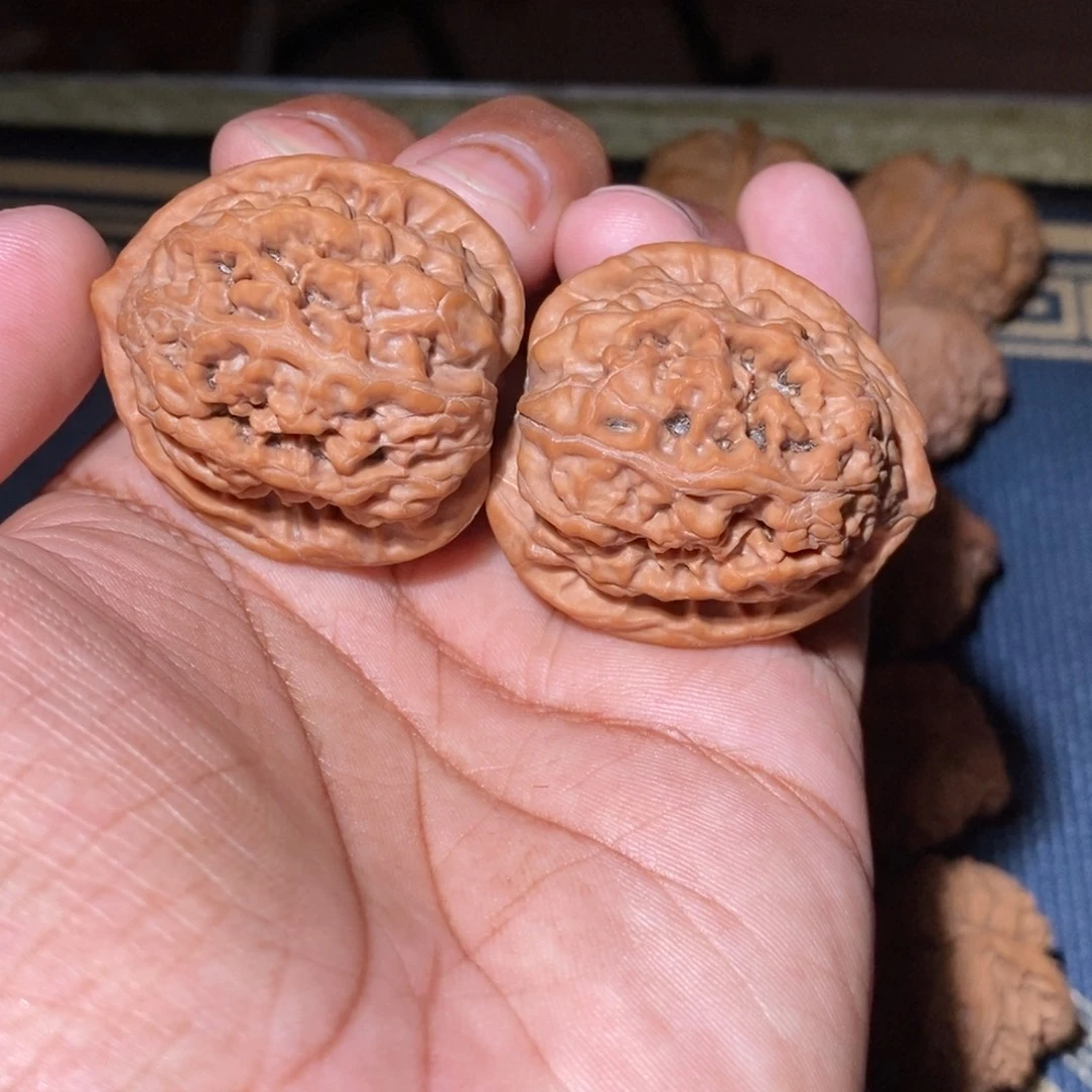抹***乐文玩核桃吊坠37全品凤凰台