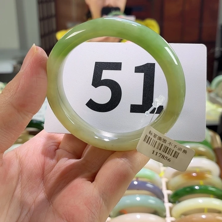 和田玉未镶嵌手镯6