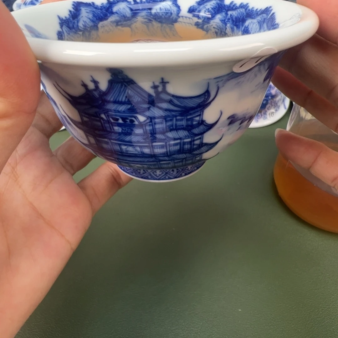 景德镇纯手工纯手绘茶具木木71