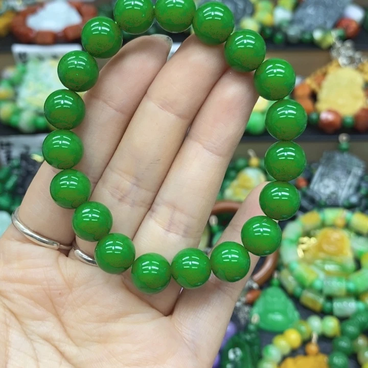 翡翠未镶嵌颈饰手链24