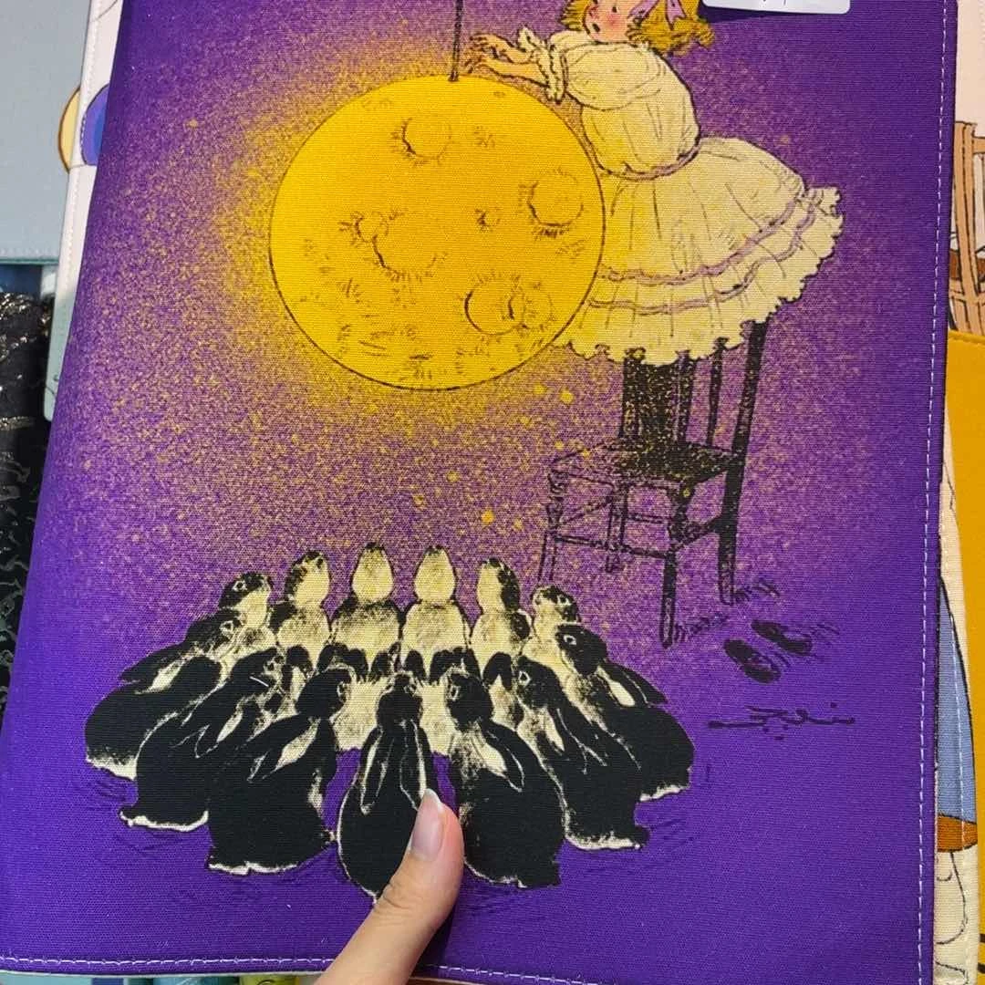 小***咩织绣A4活页送纸4609