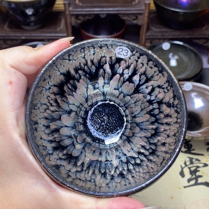 茶盏建窑建盏主人杯礼盒