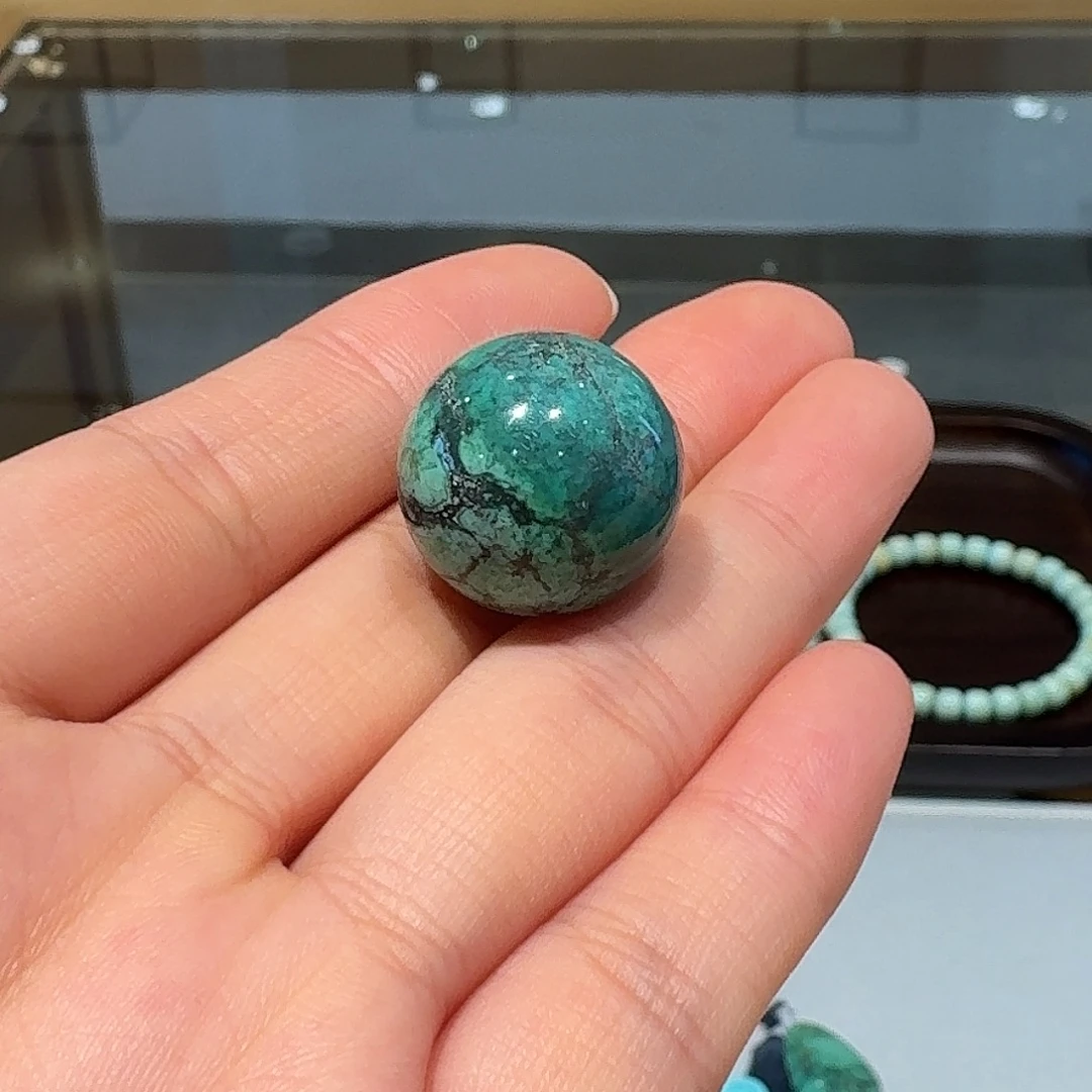 绿松石未镶嵌天然原矿绿松石配饰