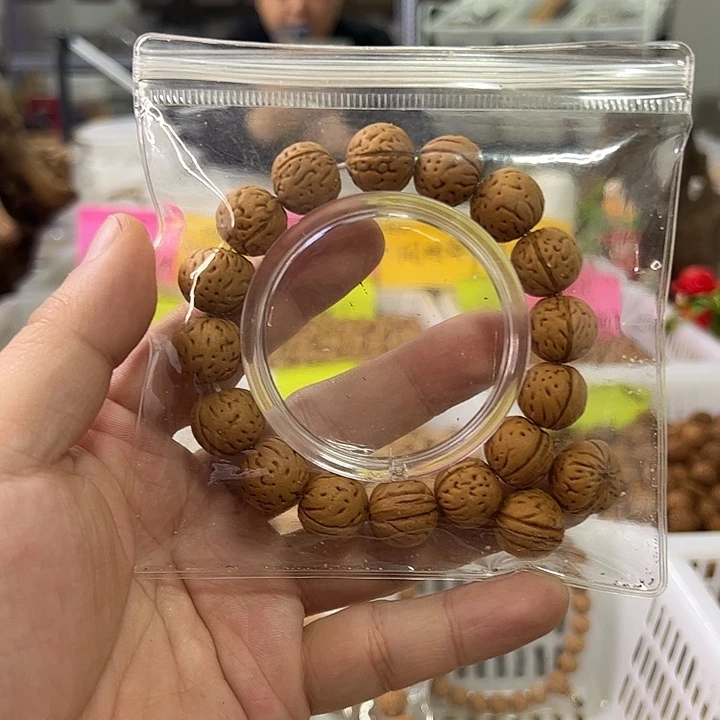 青***夜桃核吊坠桃核手串