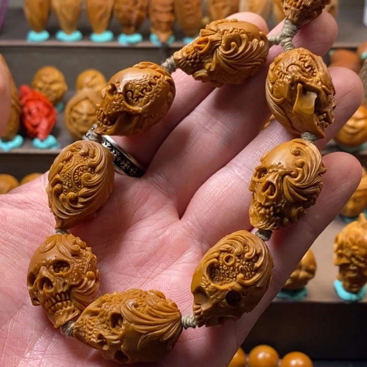 手串/手链橄榄核1.8   鬼魅骷髅