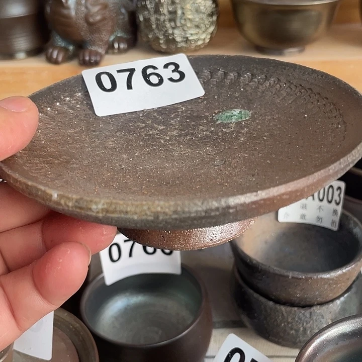 所***)陶杯子柴烧纯手工763